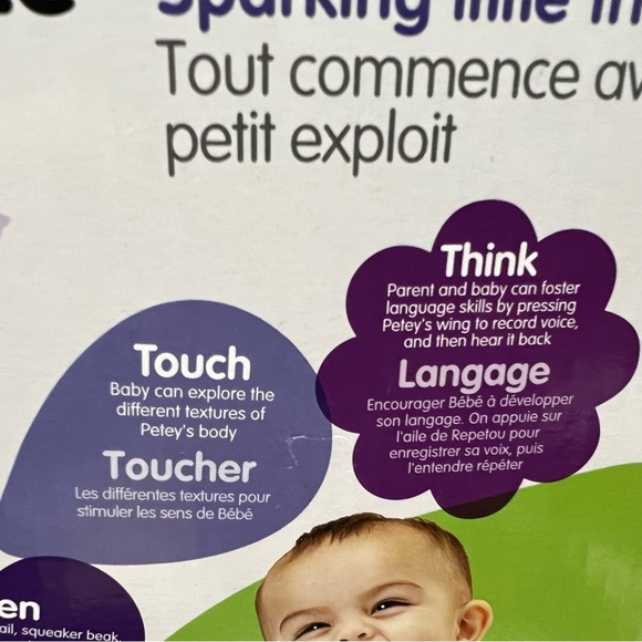 New Lamaze Repeat Petey Repeats Words, Record Your Voice Parrot Plush Tomy - Picture 6 of 10